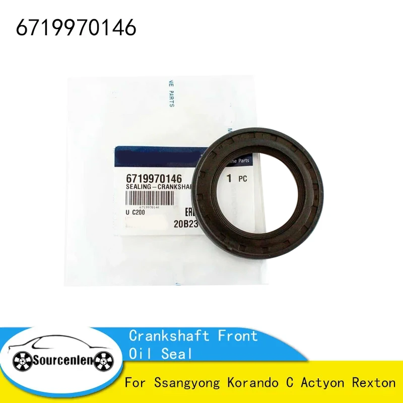 Brand New Genuine Crankshaft Front Oil Seal 6719970146 for Ssangyong Korando C Actyon Rexton 67199-70146