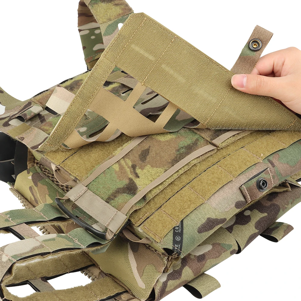 Imagem -03 - Leve Tactical Training Vest Airsoft Spc Militar Soft Air Bomba Jogo de Guerra Batalha Equipamento Peito Quick Dismantli