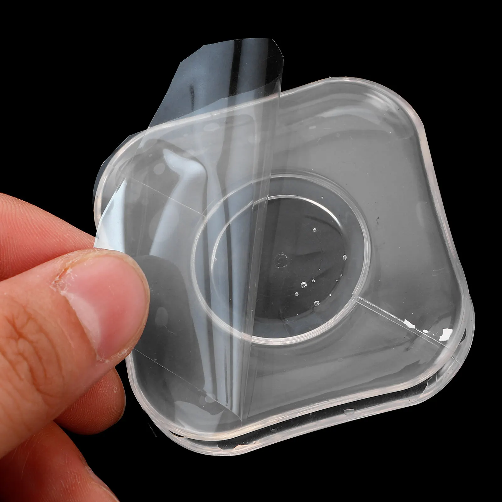 2Pcs Nano Gel Phone Holder Pad Traceless Reusable Multi-Use Adhesive Car Accessory Holder Home Storage Solution