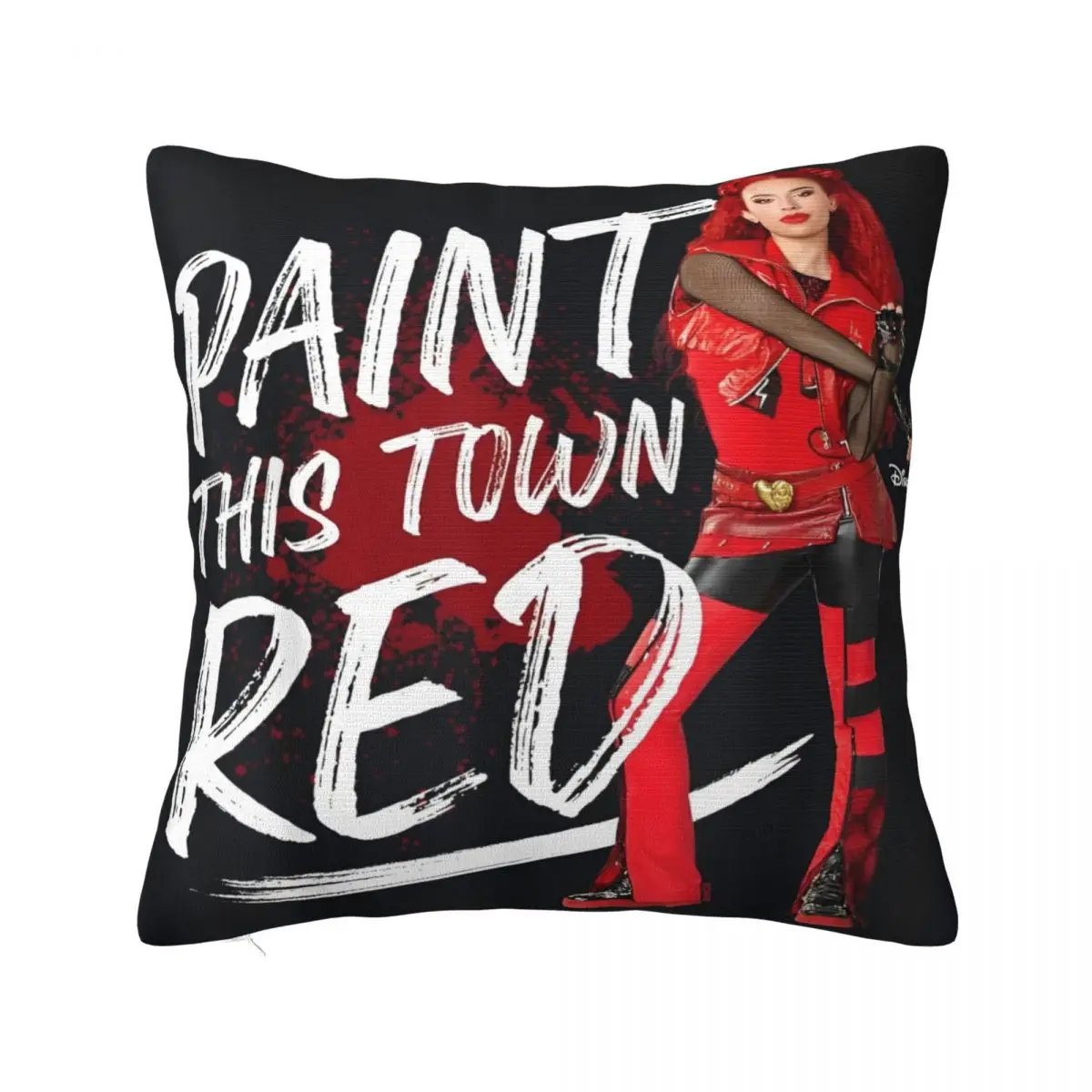 Decorative Pillow Cover Descendants 4 The Rise Of Red Merch Sofa Pillow Case Cover Square Multi Size Dropshipping