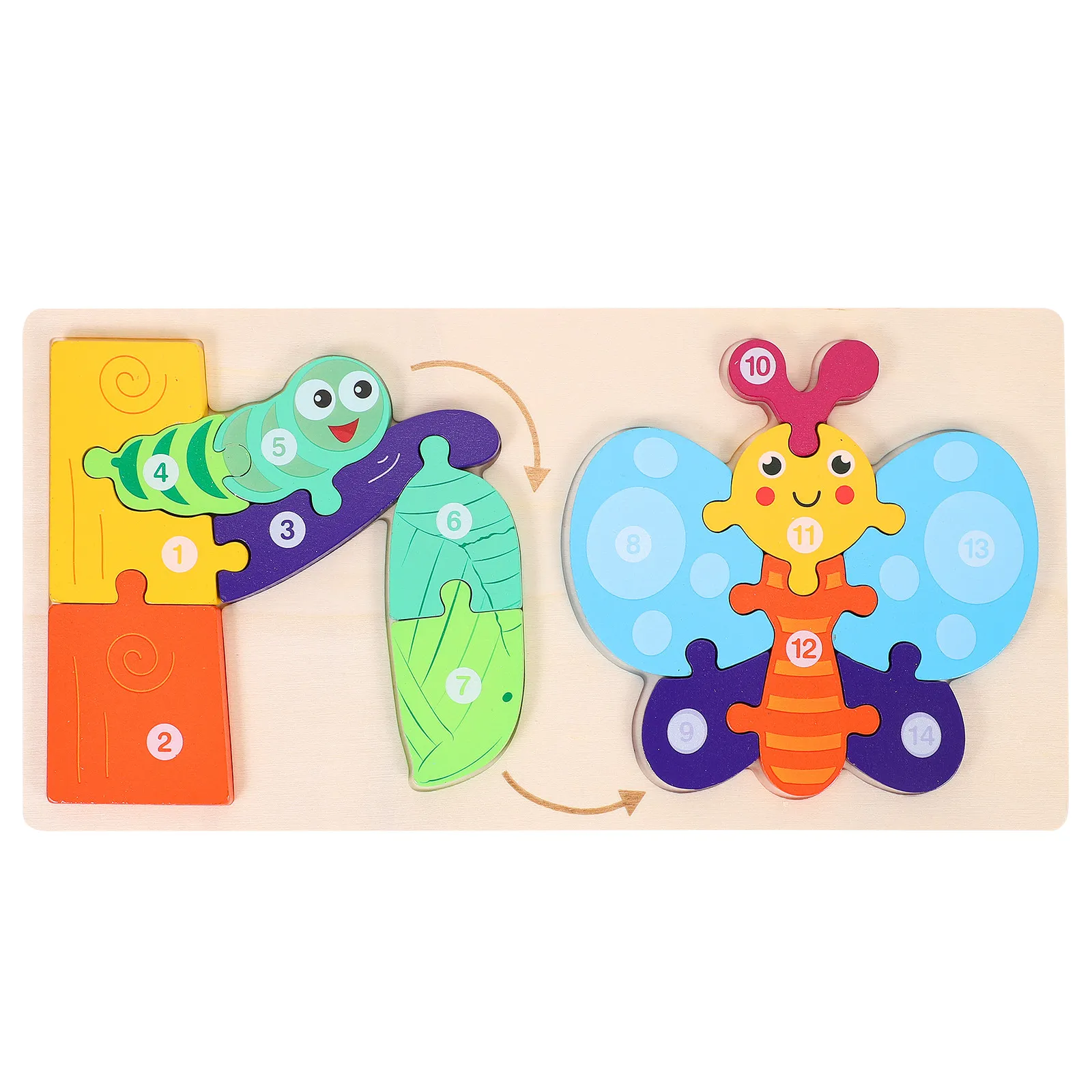 

1 набор развивающих деревянных пазлов «Растущие животные» для дошкольников, обучающее пособие, подарок на день рождения, развитие когнитивных способностей