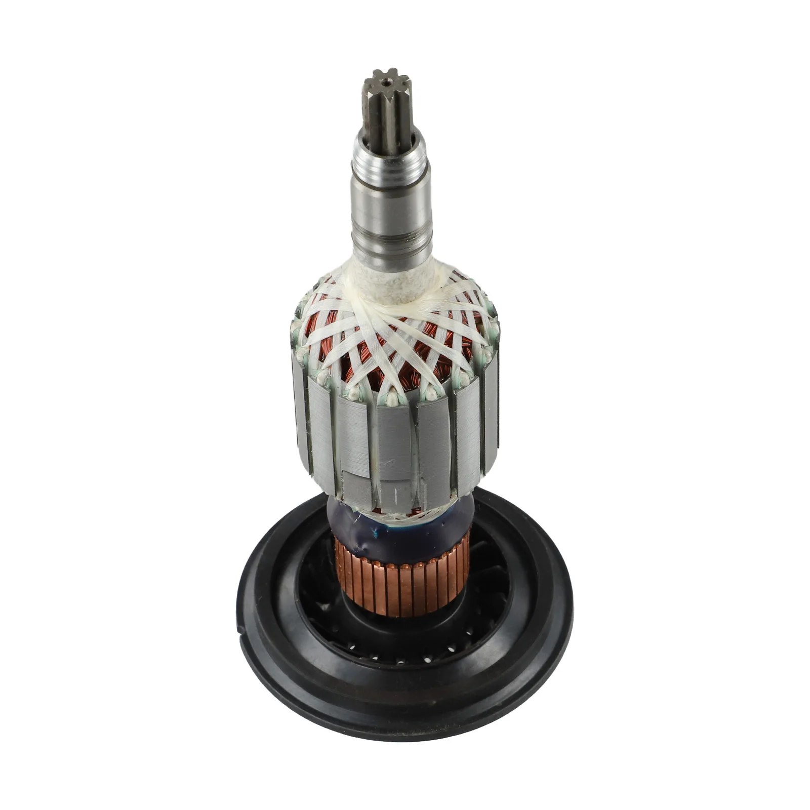 Carbon Brush Rotor Anchor 220-240V 50Hz Fine Workmanship Gray Length 208mm Long Service Life Metal New Practical