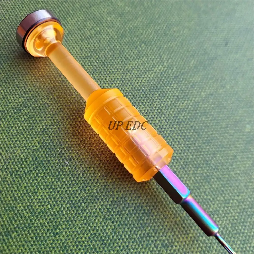 

PC Hard Plastic Bearing Screwdriver 4mm 6mm Long And Short Screwdriver Head Set EDC