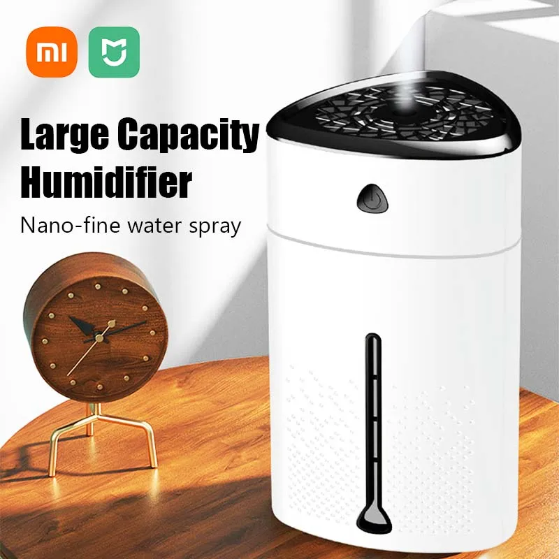 Xiaomi Desktop Humidifier 1000ML Large Capacity Nano Water Mist USB Colorful Night Light Portable Car House Humidifying Machines