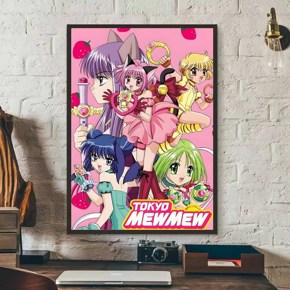 طوكيو ميو ميو أنيمي المشارك HD الفن لزجة جدار مقاوم للماء غرفة المعيشة المنزلي غرفة نوم بار الديكور الجمالي #4