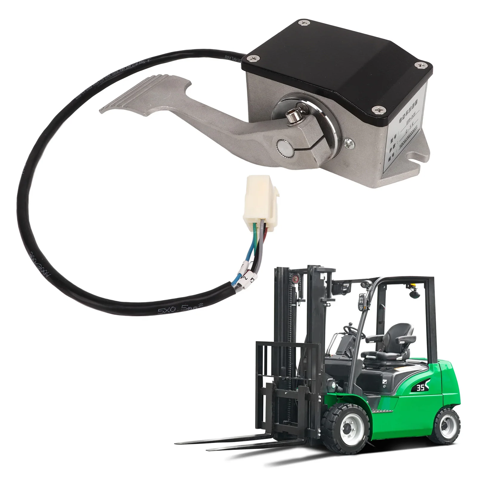 

Педаль дроссельной заслонки Электрический акселератор EFP‐005 Замена педали дроссельной заслонки EV Curtis