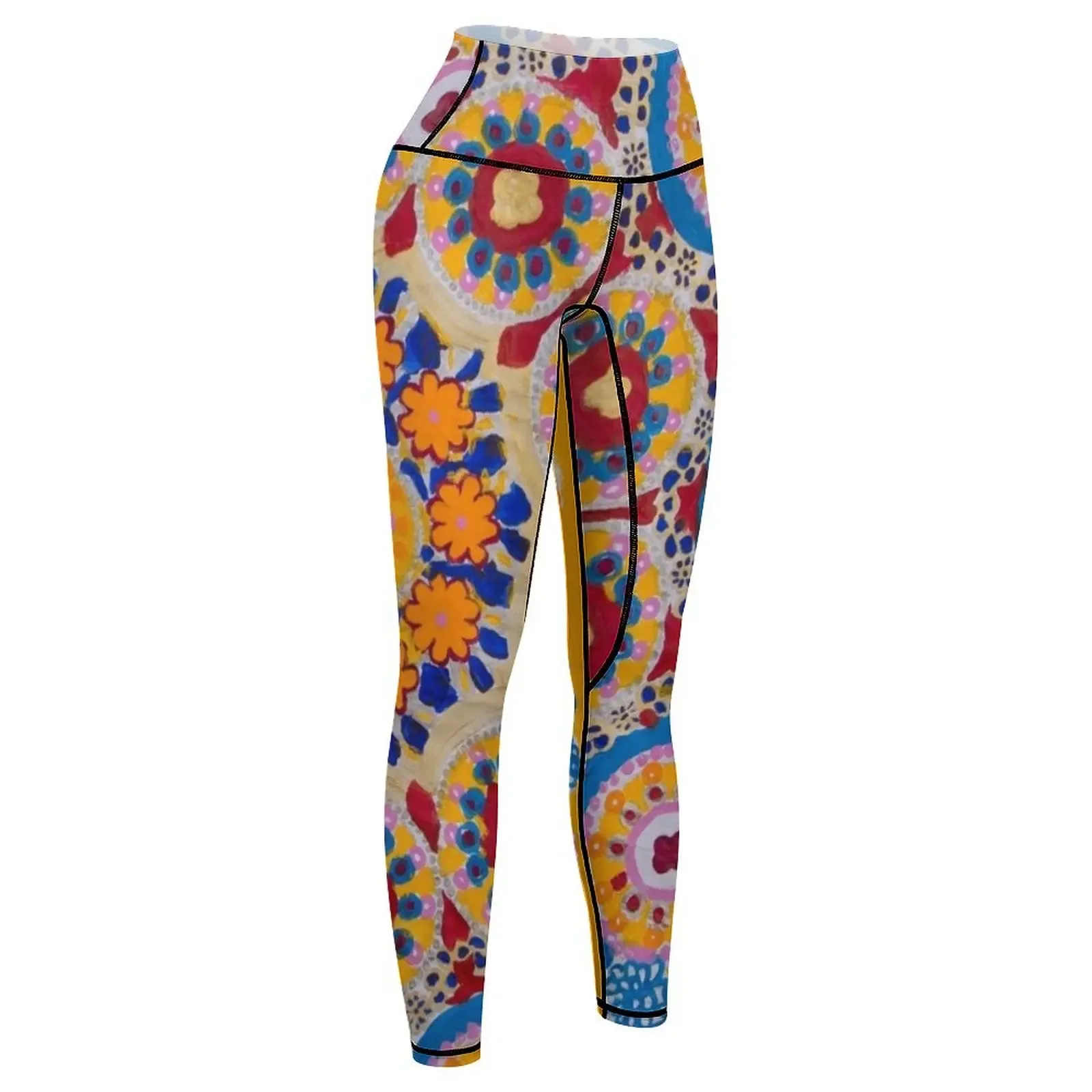 Doily Joy- Original Mandala Leggings gym's clothing Women's tights Sports pants woman gym sportswear woman Womens Leggings