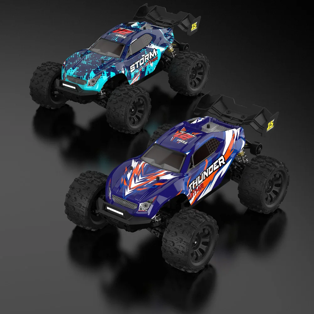 JIUSI MT14R 1/14 RC Racing Car 3S Battery 4WD 80km/h Brushless Motor 2.4G Remote Control 35C High Speed Off-road RC Truck