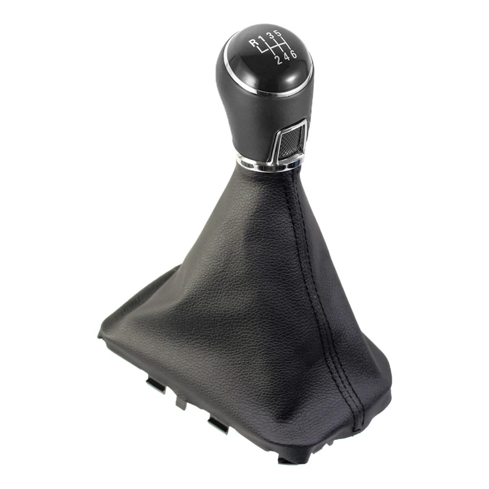For Seat For Ibiza 2017 2025 For Mk5 For 6F Car Gear Shift Kit Knob Set Fit for 5 Speed and 6 Speed Manual Transmissions