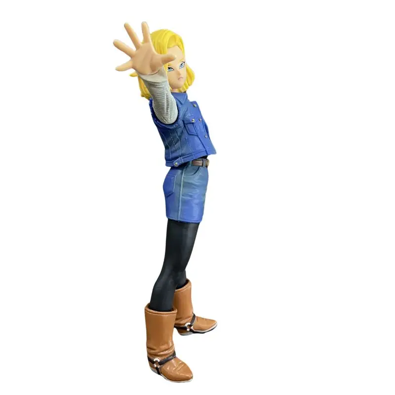 Anime Dragon Ball Z Android  18 Figure Android 18 PVC Action Figures Collection Model Toys for Children Christmas Gifts