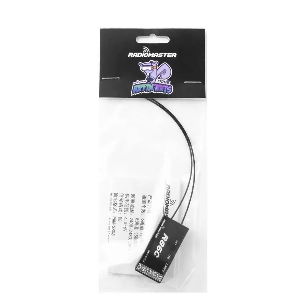 Radiomaster R81 R84 R86C R88 V2 Receiver 2.4G 4CH-8CH Compatible FRSKY D8