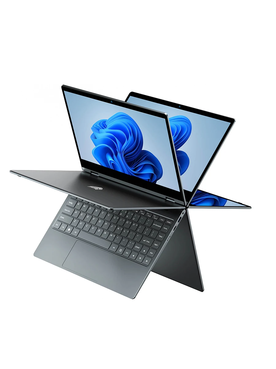 BMAX Y14 Plus Laptop 14 Zoll Notebook Windows 11 16GB RAM 512GB SSD 1920*1080 IPS LCD Intel N150 Laptops Computer USB Typ-C