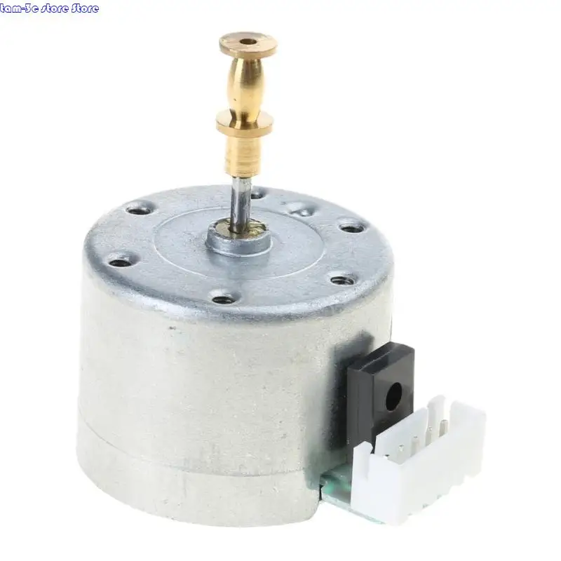 D0UA EG530SD-3F DC5-12V 3-Speed 33/45/78 RPM Adjustable Metal Turntables Motor Copper Sleeve Motor for Turntable RecordPlayer