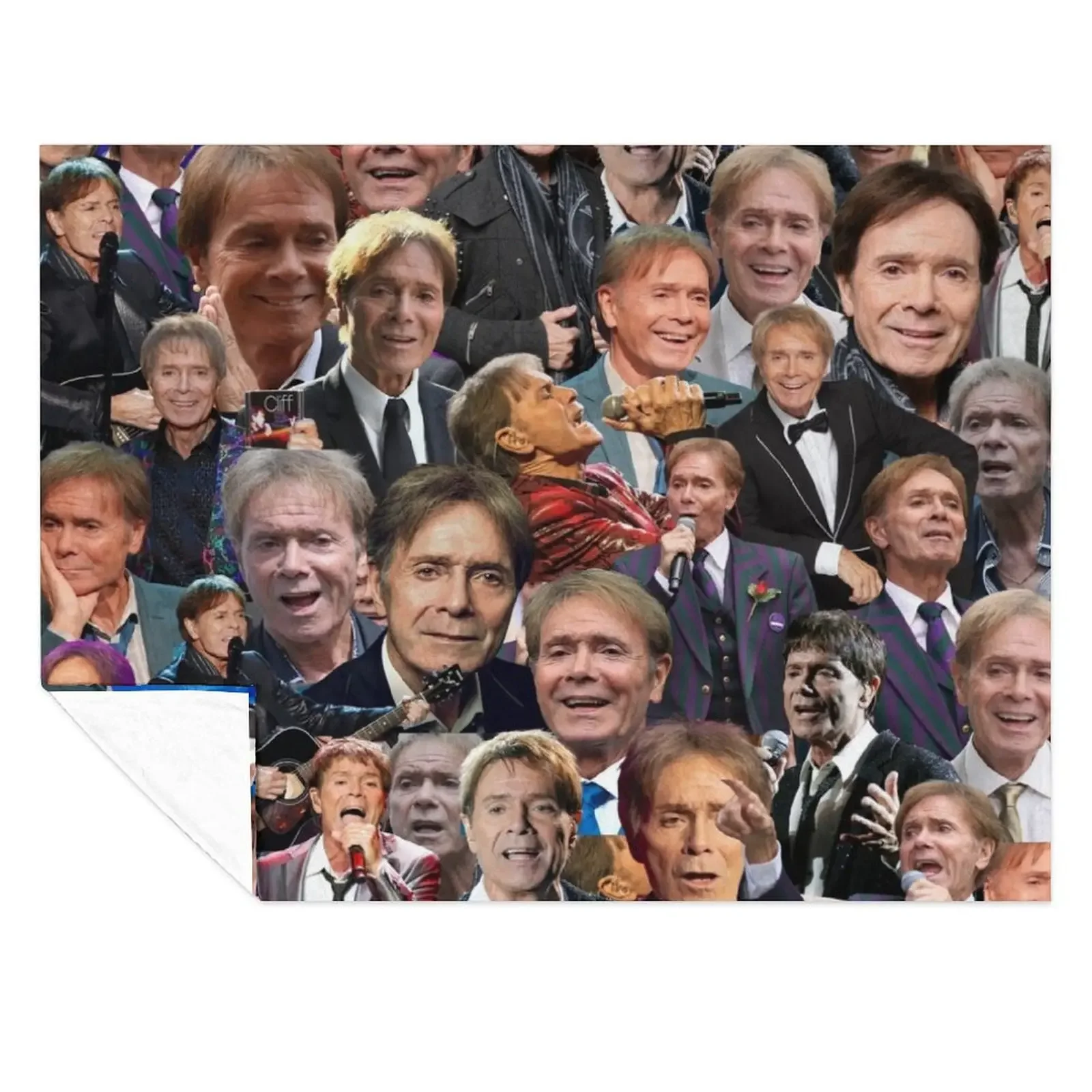 

Cliff Richard Abstract Collage Throw Blanket halloween Blankets For Baby Hairys for babies Blankets
