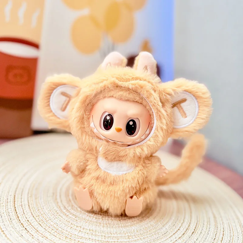 

labubu clothes, LABUBU blind box, sit for a party, Big eared monkey mini costume, doll clothes