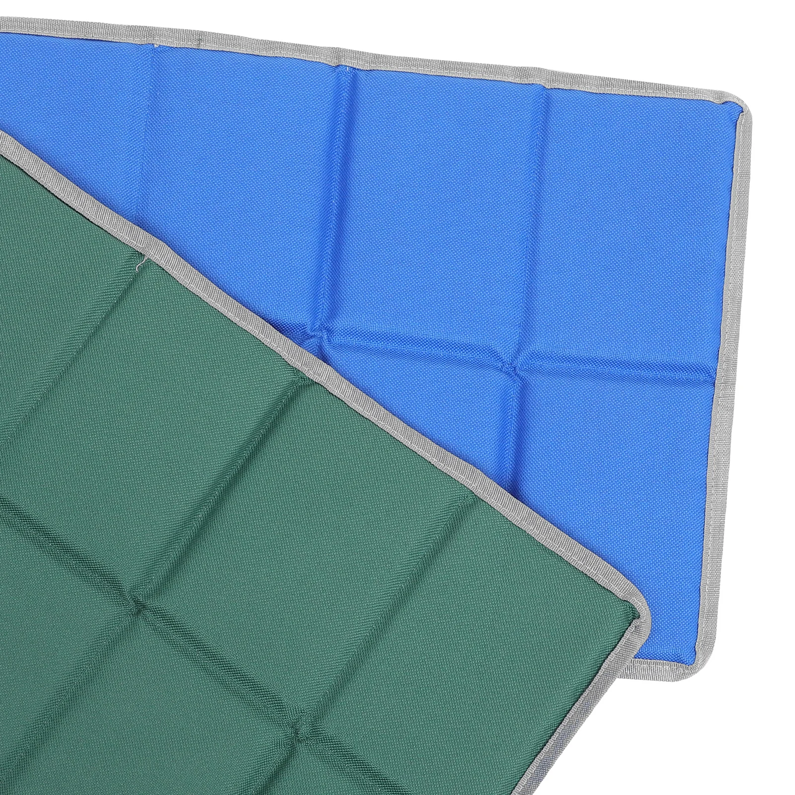 

2 set Outdoor Folding Seat Pad Thickened PE Bead 600D Oxford Cloth Blue Military Green Portable Foldable Picnic Camping Mat Anti