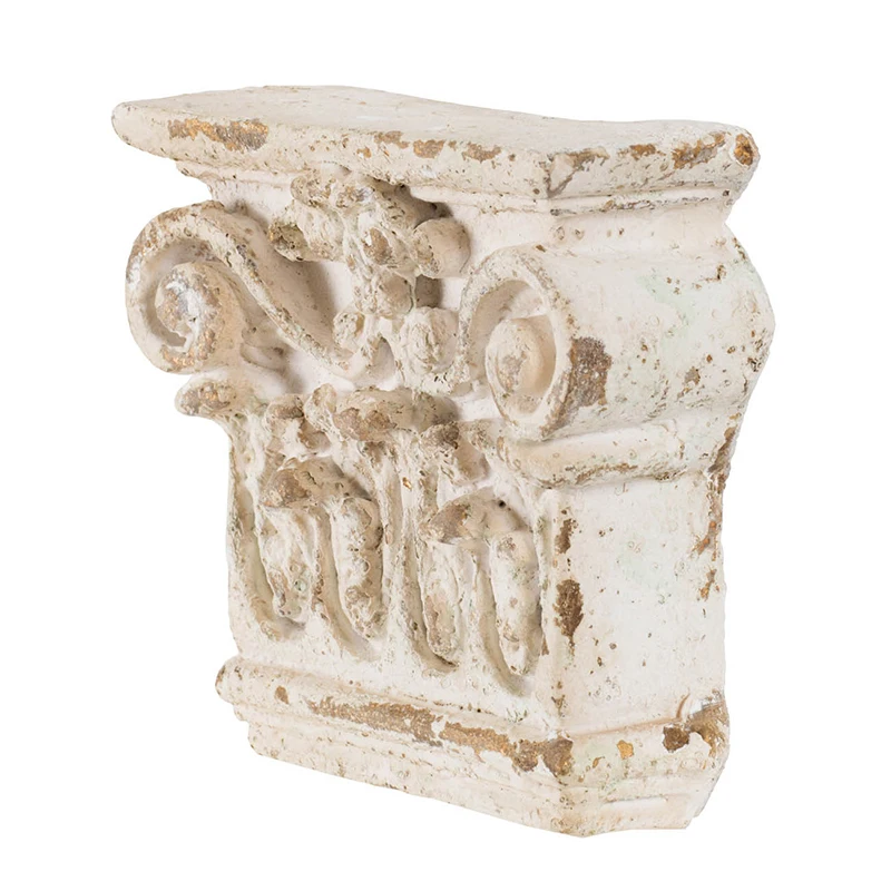

8.1x2.8x7.9 Antique White Wall Shelf