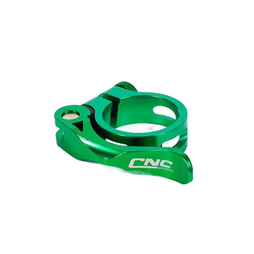 Bike Seatpost Clamp 31.8mm/34.9mm Aluminum Alloy Quick Release Clamp Aluminum Seat Tube Bike Seat Post Clamp Bicycle Seat Clamp