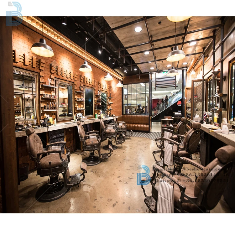 Salon Haaruitrusting Spiegel Salon Haar Kapperszaak Decoratie