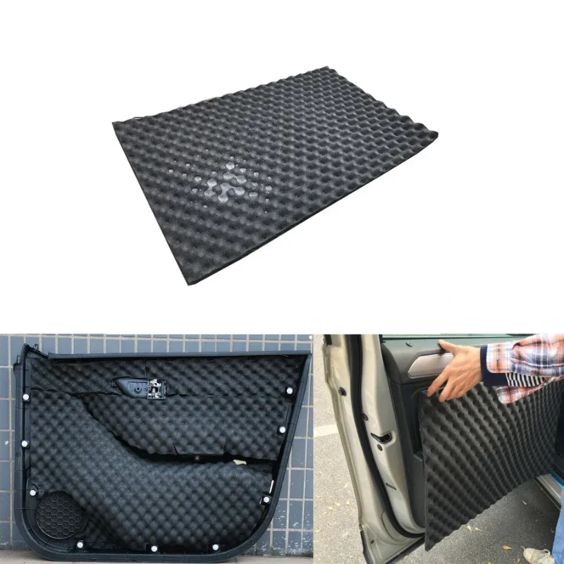 

Sound Absorption Wave Cotton Automobile Self-adhesive Sound Insulation Cotton Whole Vehicle Lining Leaf Plate Door Denoise Tool