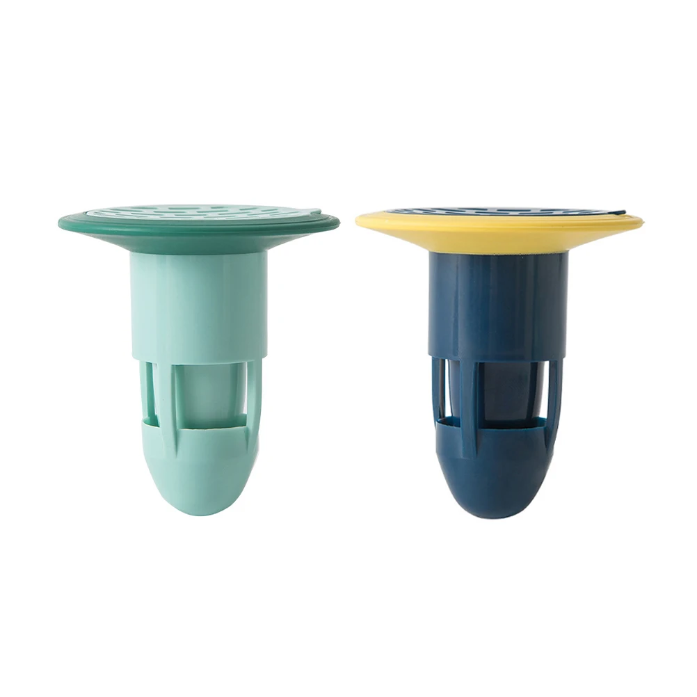 

2 Pcs Odor-proof Floor Drain Cover Leak Core Water Drainage Stopper Sewer Seal Ring TPR ABS Material Long Service Life