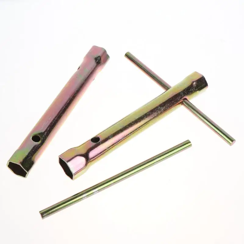 1/2pcs 18mm Long Reach Spark Plug Wrench Double End Ignition Spanner Socket for Auto Motorcycle Repair