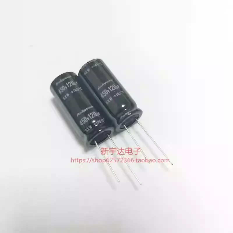 

5-50 шт. 120 мкФ 450В Японский конденсатор Ruby 450V120UF 16X35.5 QXW, оригинальный силовой конденсатор