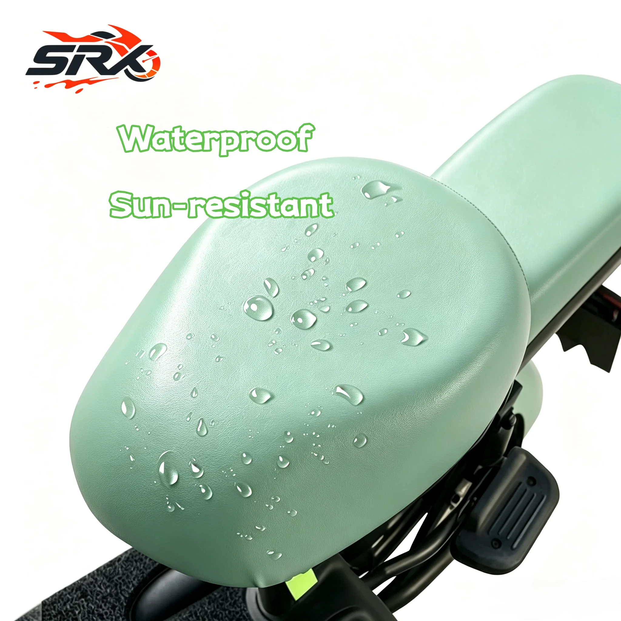 All-inclusive Seat Cover Anti‑wear Anti‑scratch Four Seasons Waterproof Sunscreen Dustproof  For Electric Bicycle