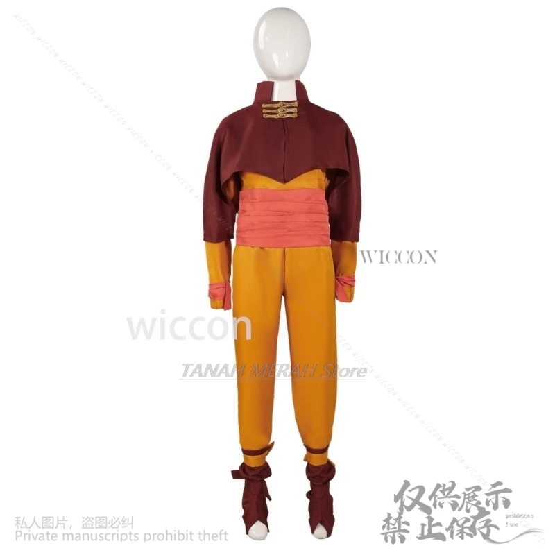 アバターaang-子供と子供のためのアニメのコスプレコスチューム,大人のユニフォーム,ファンタジーパーティーの衣装,カスタムコススーツ
