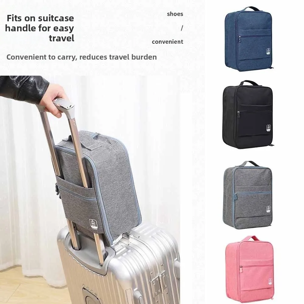 

Portable Waterproof Shoe Storage Bags Breathable Large Capacity Shoes Packaging Pouch Space-saving Hanging Shoe Organizer Travel