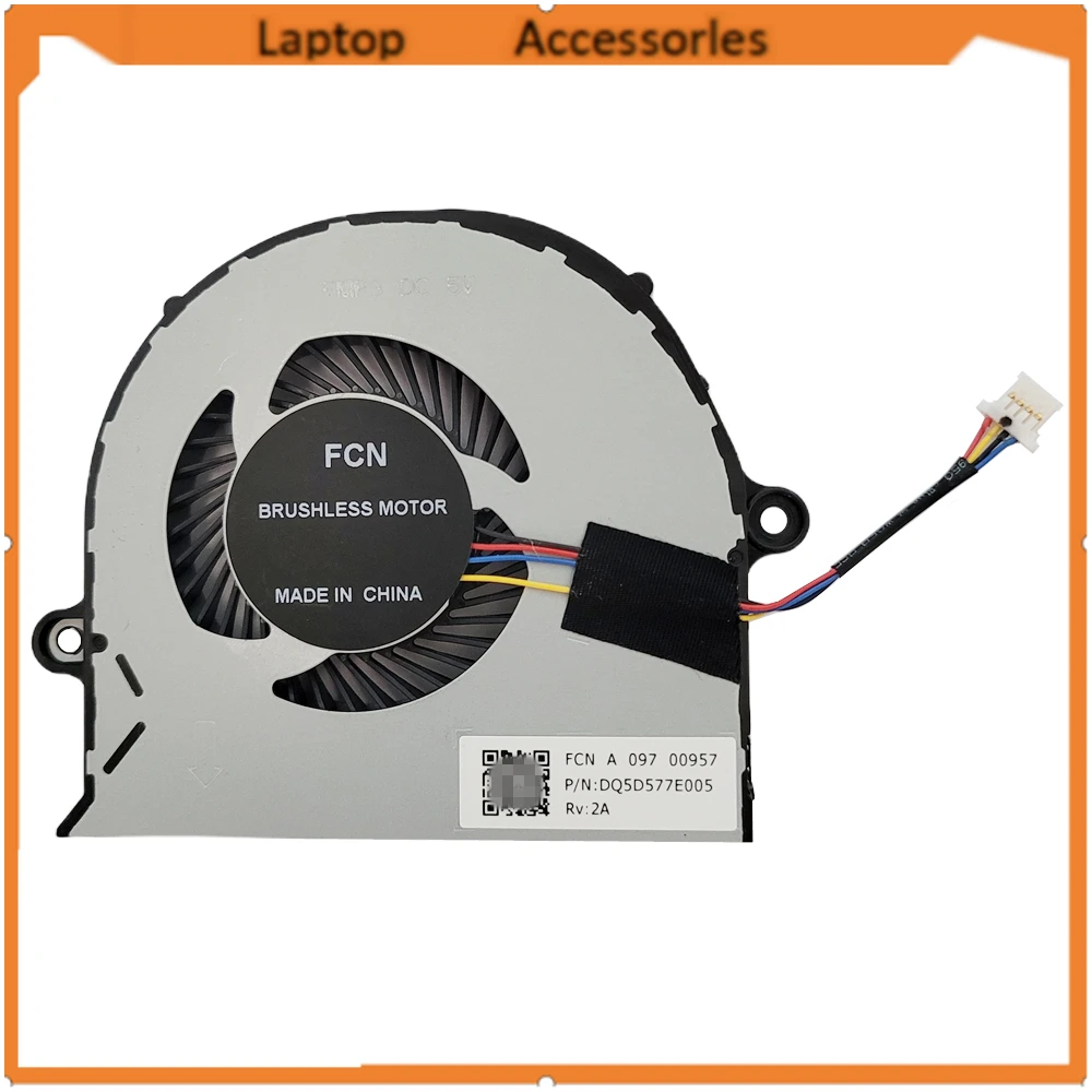 HJ  Compatible CPU Cooling Fan for ACER FMP3 DQ5D577E005 DC5V 4PIN 4LINE
