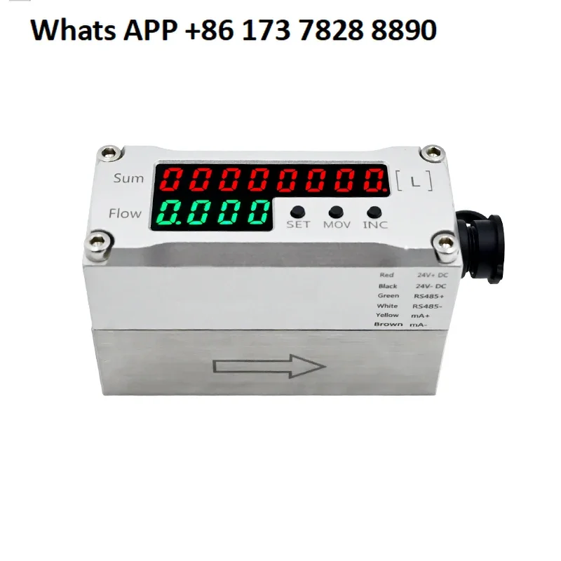 MF600 intrinsically safe explosion-proof high-precision digital gas flowmeter measures air and oxygen, etc. Wide range