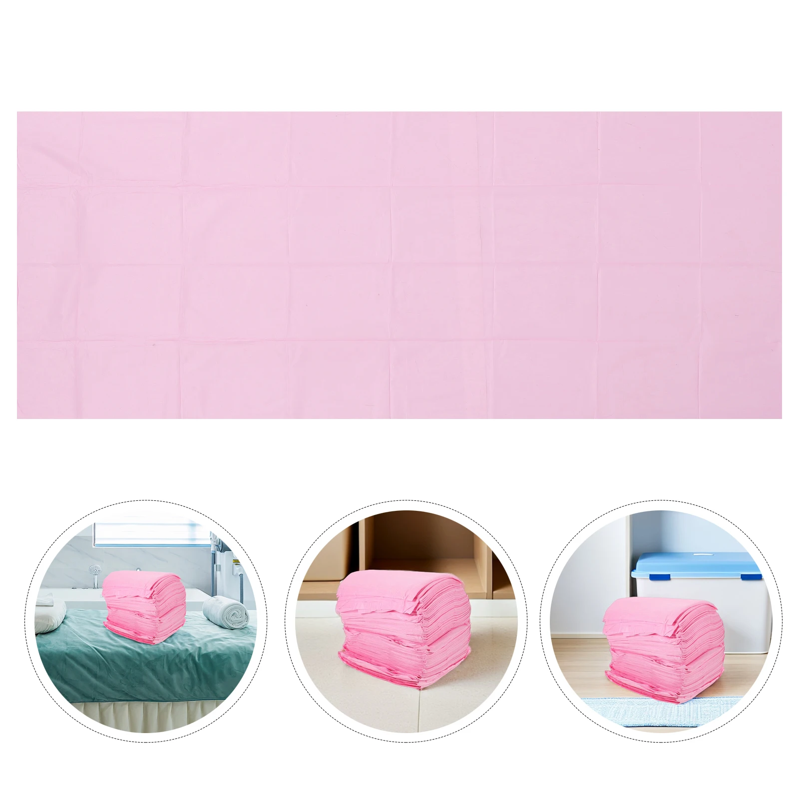 

100pcs Massage Table Sheets Disposable Physical Therapy Bed Sheets Nonwoven Fabric 70x170cm Universal Fit for Spa Salon Tattoo