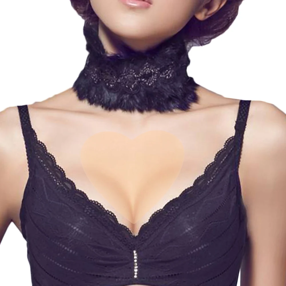 Love Chest Patches Effective Anti-wrinkle Comfortable Invisible High-quality Heart-shaped Chest Paste For Cleavage Gentle Beauty