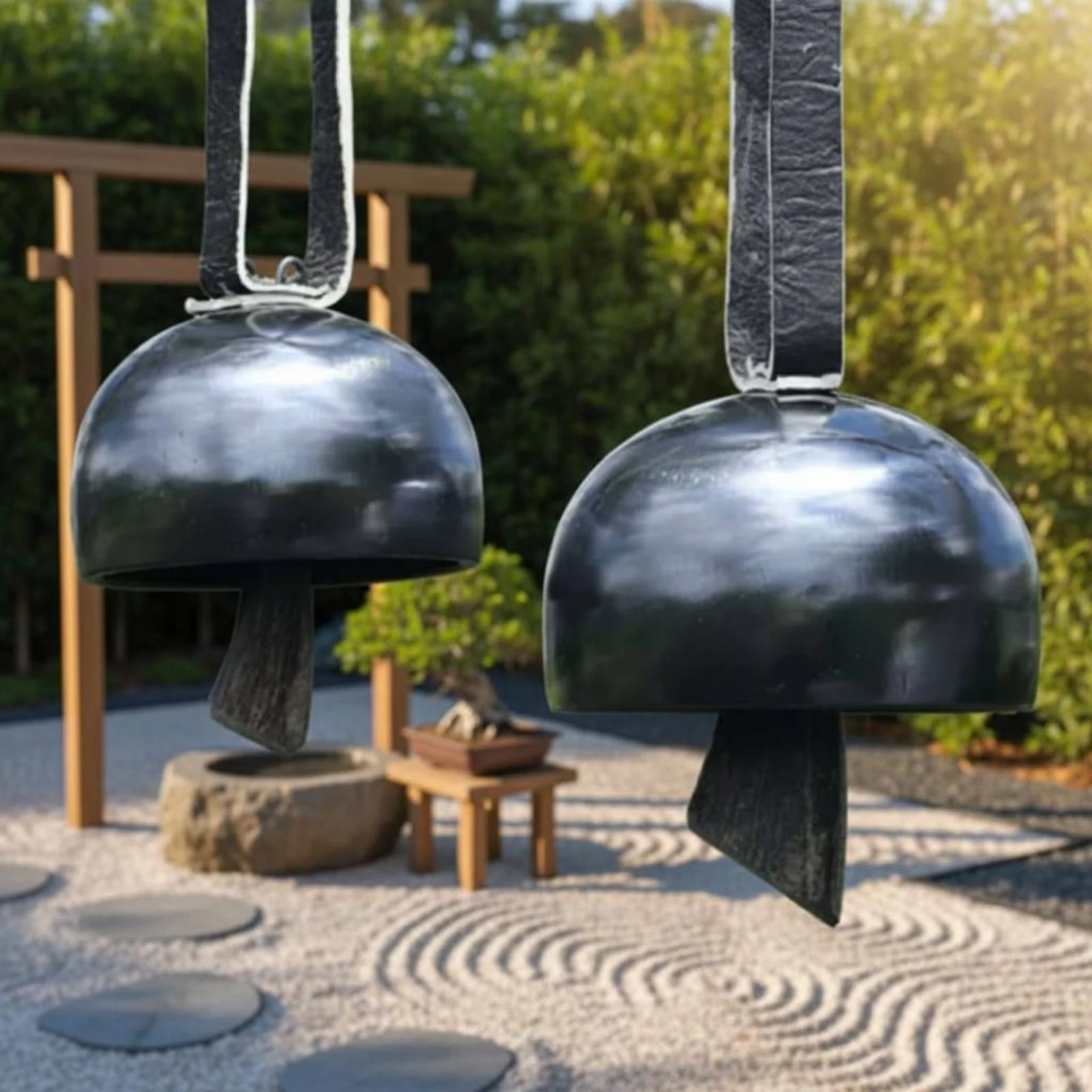 Brass Hanging Bell Corrosion Resistant Dome-Shaped Bell Home Decor Rustic Look House Decoration Clear Sound