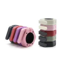 NO-Magnetic Nylon Quick Release Safety Dumbbell Barbell Clasp Portable Quick Release Clasp Head 5CM Clasp Head Lock