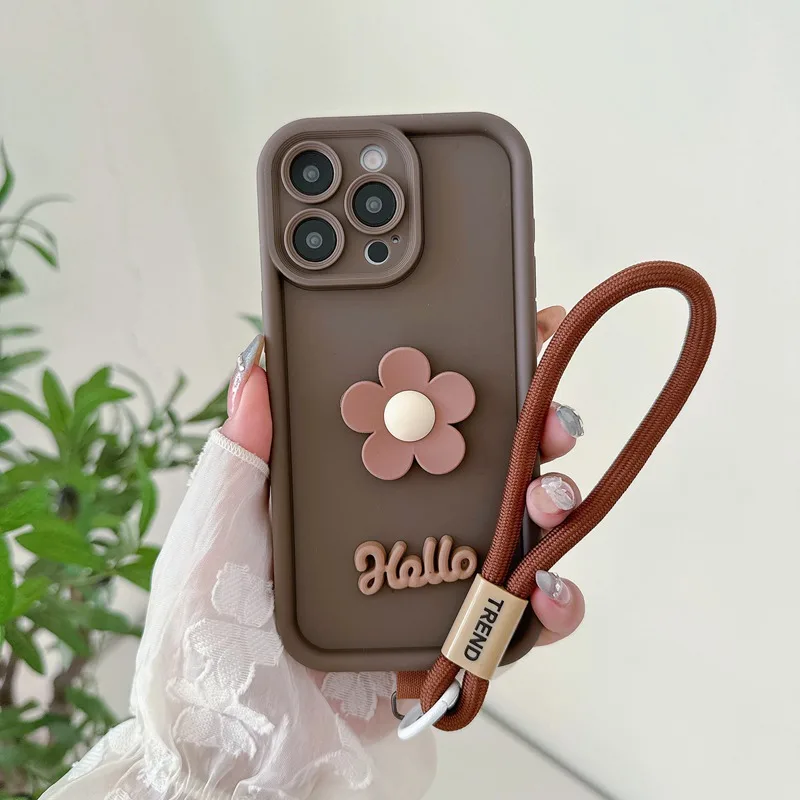 Flower Lanyard Phon…