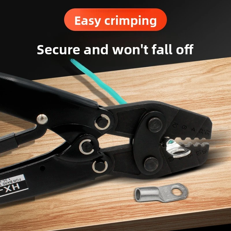 HD-6 توفير العمالة اسئلة سلك المكشكش مع HS-6/8/14/16/22 الباردة العقص يموت المهنية الكهربائية محطة الصحافة أداة #3