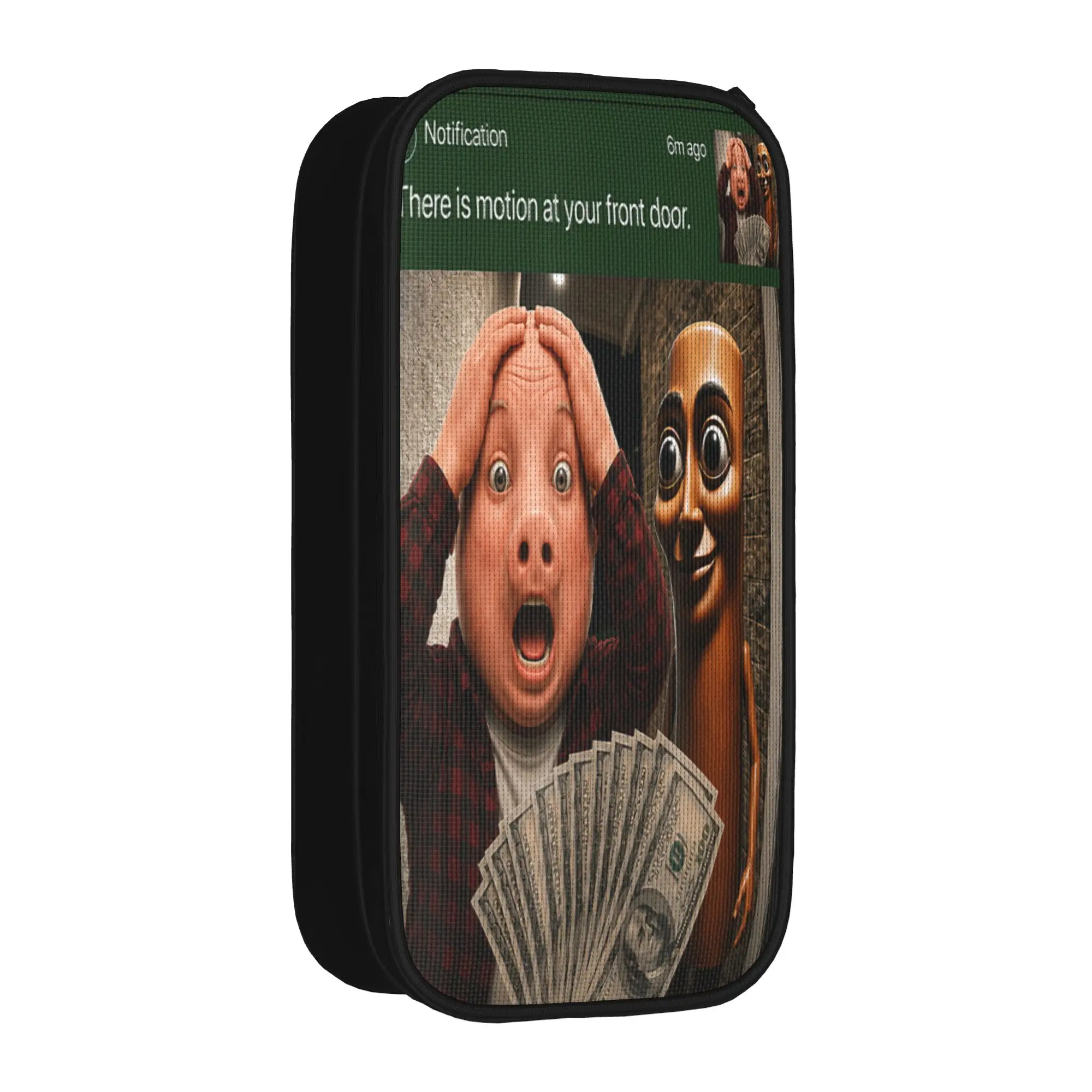 Lovely Pencil Case Tung Tung Sahur John Pork Motion at Your Front Door Pen Box  School Pencil Cases Girls Boys School Supplies