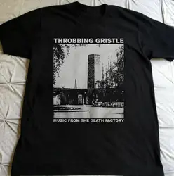 Throbbing Gristle Music From T shirt Black Size S M L 234XL Cotton ZZ1247 long sleeves