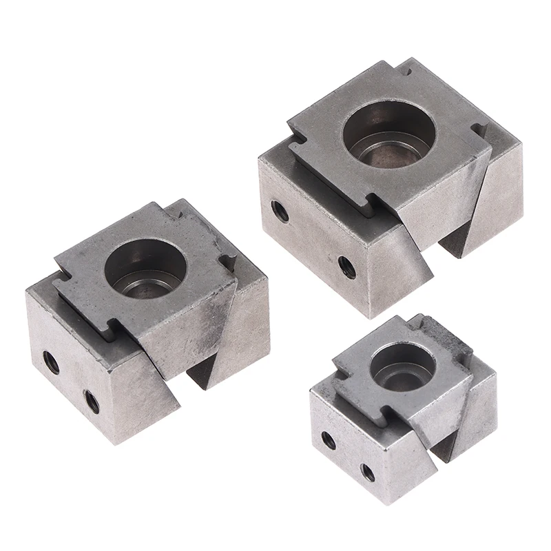 Tornillo de banco de precisión fijo para máquina, tornillo de banco de fijación OK de doble cara, mecanizado CNC, bloque de sujeción de cuña multiestación, tornillo de banco M6 M8 M10