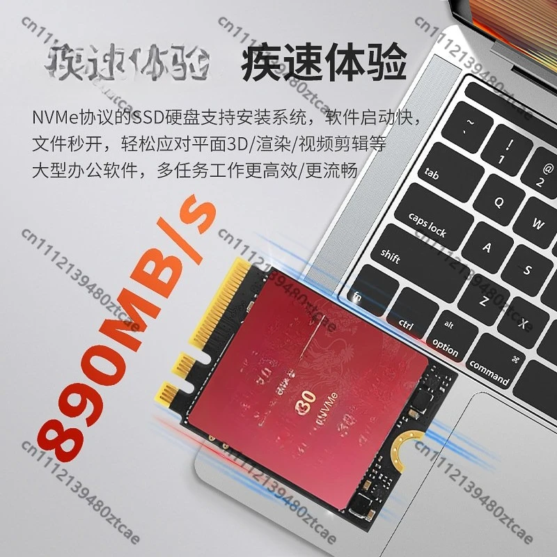 M.2 WiFi Interface NVMe SSD 256GB 512GB 1TB All Flash NAS System Boot Solid State Drive High Speed Storage Hard Disk