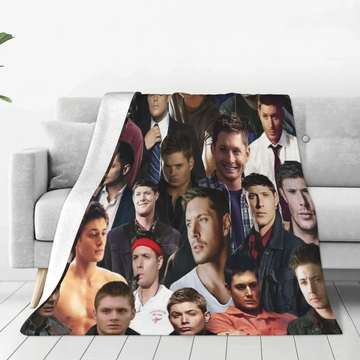 

Dean Winchester Soft Flannel Throw Blanket -Cozy and Lightweight Fleece Blanket for Home, Travel, and Outdoor Use All Year Round