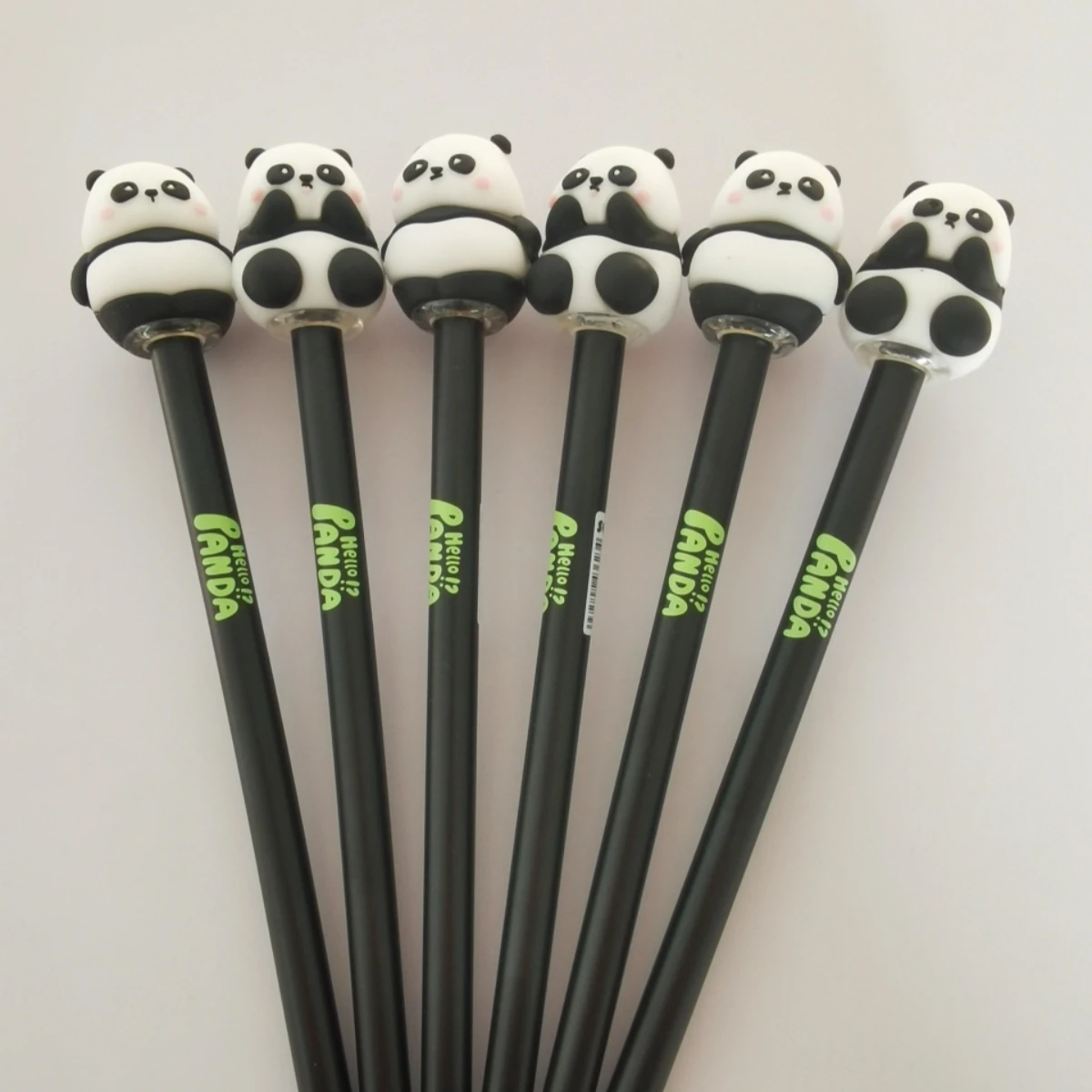 3 Pcs/lot 0.5mm Cute Panda Animal Erasable Gel Pen School Office Supply Black Blue Ink Stationery Writing Gift Prizes