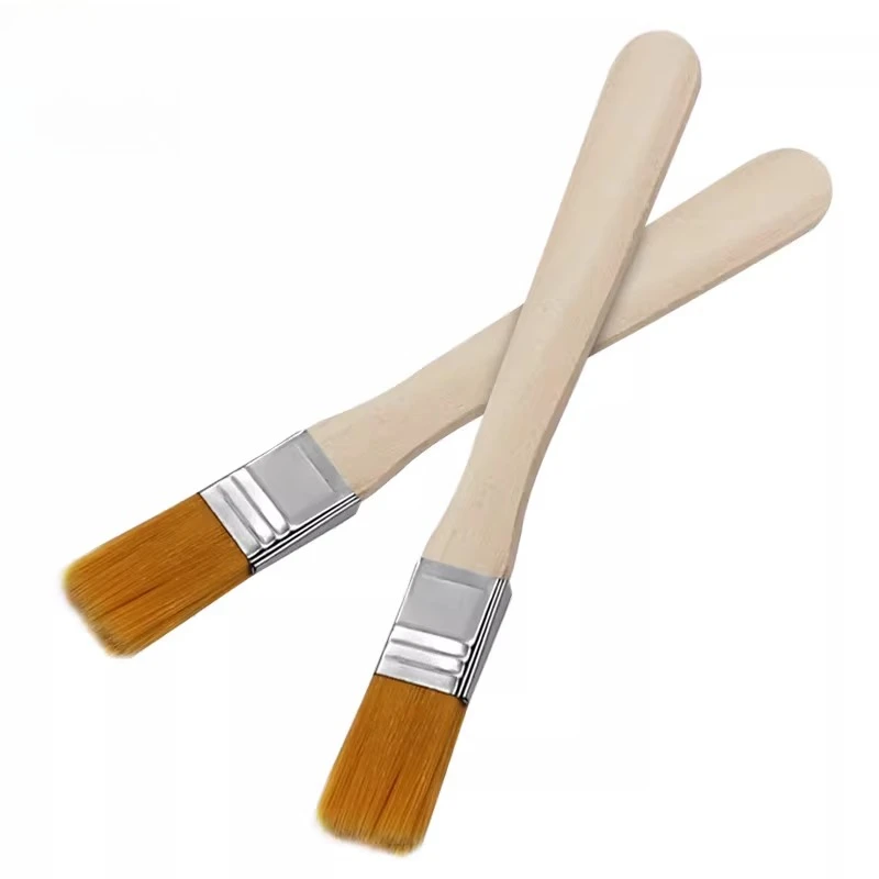 Dust removal brush, wooden handle, keyboard, computer, notebook circuit board cleaning tool