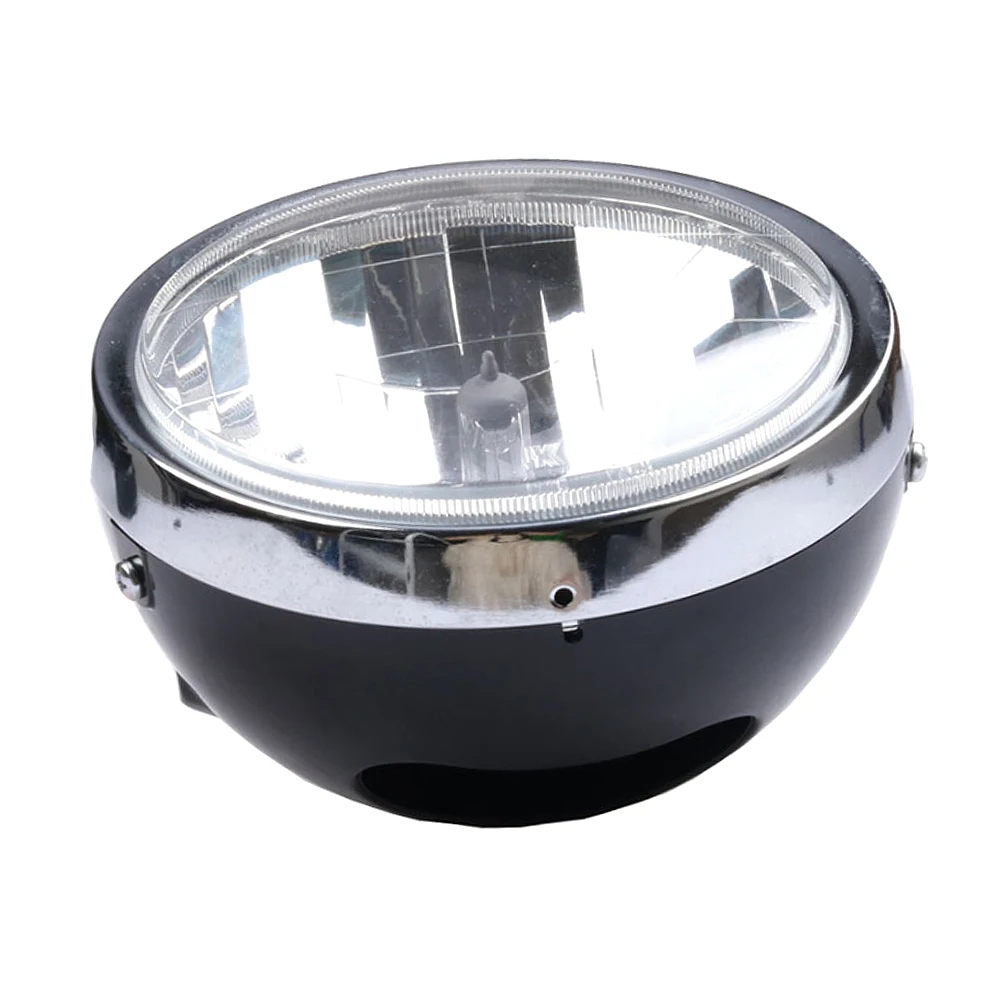 Round Motorcycle Headlamp Headlight Halogen Front Light Lighting For YAMAHA JYM125-3F YB125SP YB125 YB 125 SP