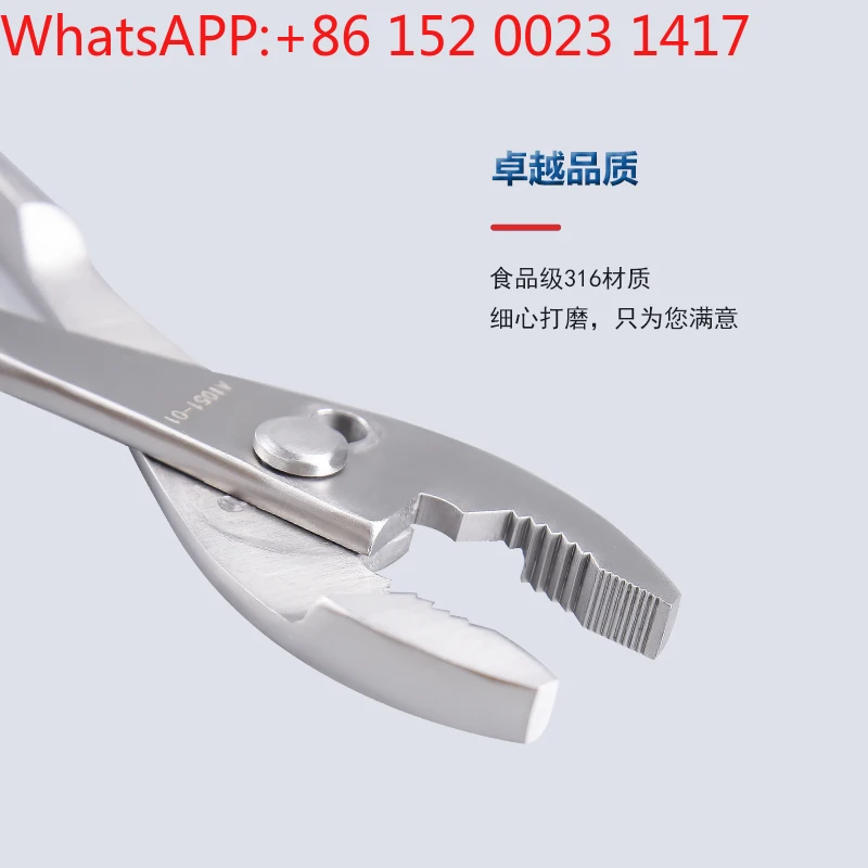 

Плоскогубцы из нержавеющей стали 316, винты для зажима, большие плоскогубцы, немагнитные