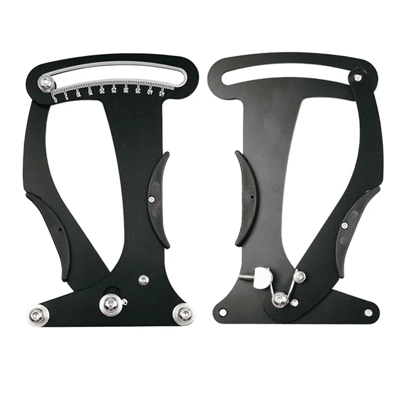 ポータブル自転車スポーク張力計、手動測定、自転車ホイールチェッカー、黒修理ツール、キャリブレーション、測定