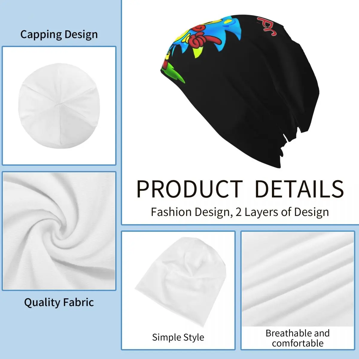 أوباما حقيبة الظهر الدافئة محبوك قبعة الأزياء بونيه قبعة الخريف الشتاء في الهواء الطلق بيني القبعات للجنسين الكبار