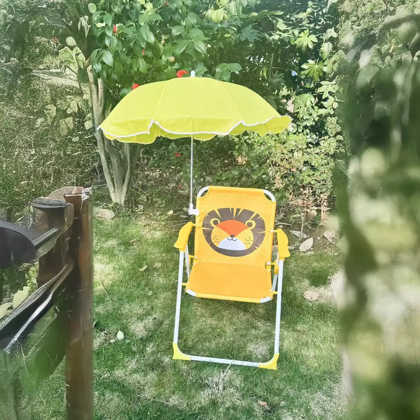 DD4014 Portable Travel Cartoo - Kids Outdoor Umbrella Chair 评论和价格